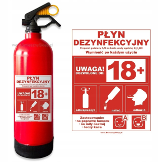 Fire skladovanie prístroj na fľašu darček 18. narodenín