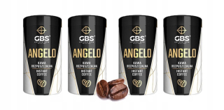Instantná káva - GBS Instantná káva ANGELO 4PAK rôzne príchute 4