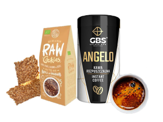 Instantná káva - GBS rozpustný Angelo100G + Diéta-Food Cookie100g