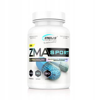Testosterón - Genius ZMA Sport Zinkový magnézium B6 - 90 čiapky.
