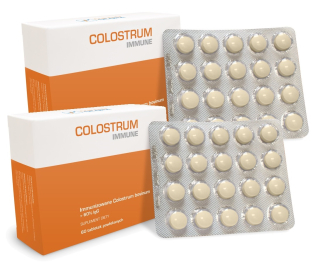 Genoscope Colostrum Bovinum Immunitný -120 Tab 60% LGG