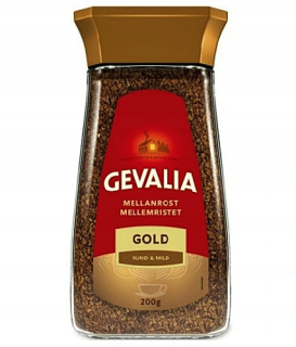 Instantná káva - Gevalia rozpustná kaviareň Mellalanrost 200g Chutné