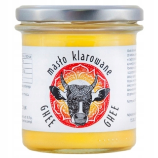 Ghee Vyčistené maslo 240g päť transformácií