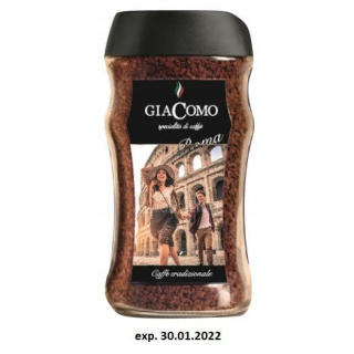 Instantná káva - Instantná káva GIACOMO Roma 200g (6)