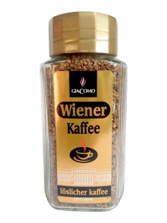 Instantná káva - Giacomo rozpustná káva 200g wiener kaffe de