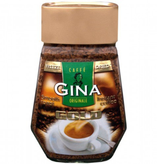 Instantná káva -  Gina Originál 100 g rozpustnej kávy