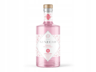 Ginzero 12 botanics jahody - nealkoholický gin