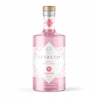 Ginzero jahodový jahodový nealkoholický gin