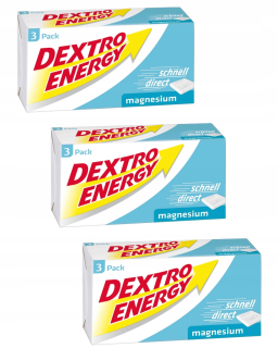 Glukóza Dextro Energy s horčíkom 3x138G z Nemecka