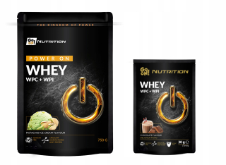 Proteín -  Choďte na výživu Srvátka 750g WPC WPI proteín + vzorka