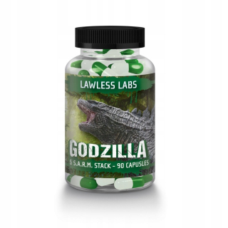 Godzilla Sarm Stack 90 Caps Lawless Labs