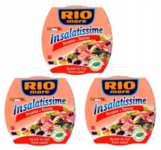 Rio Rio Mare Tuniace Zelenina 160 g x 3
