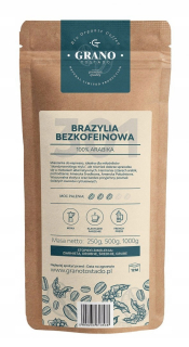 Káva mletá -  Grano Castado tmavé. Miel. Granopolido Brazília
