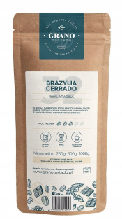 Káva mletá -  Grano Tostado Káva je diagonálna. Brazília