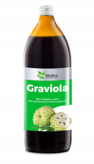 Graviola 100% s Gravioli na rakovinové parazity 1L