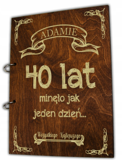 Ryté album 30. 40. darček k narodeninám