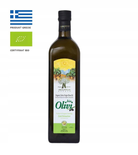 Olivový olej - GRÉCKY OLIVOVÝ OLEJ OLIVI BIO, EXTRA PANNA, 1L
