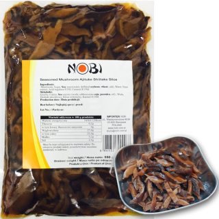 Ázijska kuchyňa - Shiitake huby marinované v sladkej sójovej omáčke