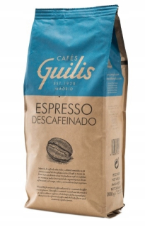 Káva bez kofeínu -  GUILIS 1KG DeaffeNy Grainy Arabica