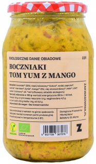 Tom-yum guláš s ustrice a mango bio 900 ml -