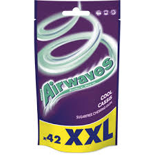 Žuvacie gumy Airwaves Cassis Bag XXL - 10 kusov