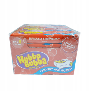 GUM HUBBA BUBBA -WRIGHY'S STRAHBERY 20 X 35 G