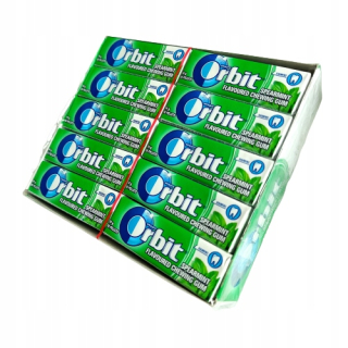 ORBIT SPEARMINT GUMA 30 KS BEZ CUKRU DRAŻE
