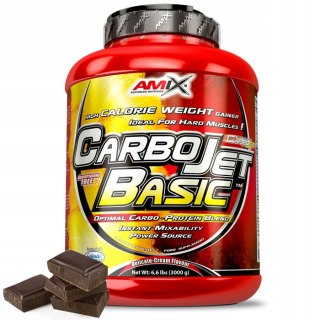 Gainer - Gainer CarboJet Basic 3000g, Amix Chocolate