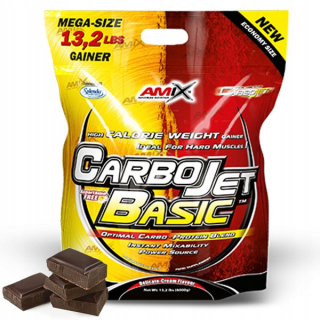 Gainer - Gainer CarboJet Basic 6000 g, Amix CHOCOLATE