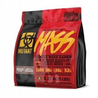 Gainer - Gainer Mutant Mass 2270 g svalovej hmoty krém Cheekola