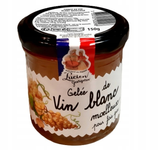 Jelly z bieleho sladkého vína pre foie gras