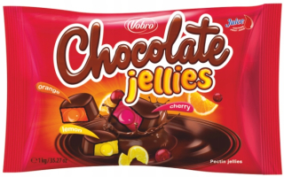 Jelly v čokoládovej čokoládovej žellies 1kgvobro