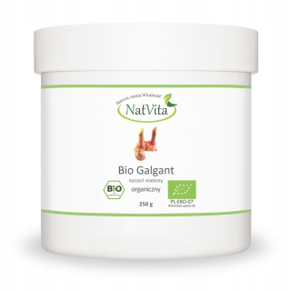 Galgant Bio Ground Root 250g NatVita