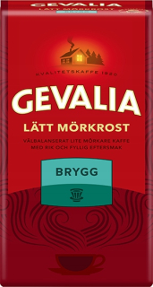 Káva mletá - Gevalia BRYGG Latt Morkrost - brúsený | * Kreos