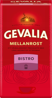 Káva mletá -  Gevalia Bistro Mellanrost Coffee Milled Veľký výber