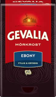 Káva mletá - Gevalia Ebony Morkrost - Mielona - Veľký výber * K