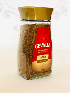 Instantná káva -  Gevalia Gold Mellanrost rozpustný téglik 200g