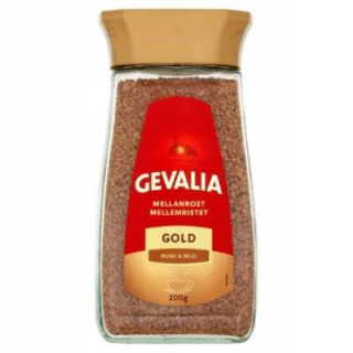 Instantná káva - Gevalia Gold Rund Mierna 200g instantná káva