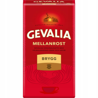 Káva mletá - Gevalia Mella. BRYGG - zem - veľký výber | * Kreos