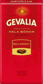 Zrnková káva - Gevalia MellanRost Hela Bonor - Grainy 500g