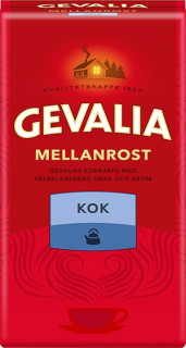 Káva mletá - Gevalia MellanRost Kok - Mielona - veľký výber * K