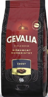 Zrnková káva -  Kávové zrná Gevalia Morkrost Ebony 500g