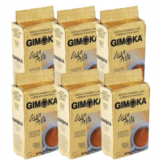 Káva mletá - Gimooka Gran Festa Talianska Káva Mielona 6x250g
