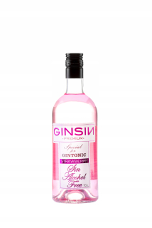 Nealkoholický gin 0% jahody