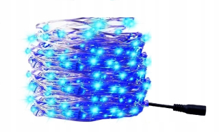 Darček na Valentína - Blue LED girlandy na dekorácie na Valentína