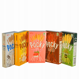 Ázijska kuchyňa - Glico Pocky prsty na svete - sada 5 balení