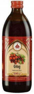 Hawthorn bonifratering produkty šťavy, 500 ml