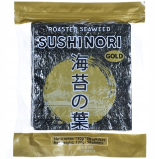 Japonska kuchyňa - Riasy SUSHI NORI GOLD Premium 50 hárkov 130 g