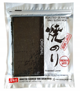 Ázijska kuchyňa - Sushi riasa Nori SILVER 50 listov