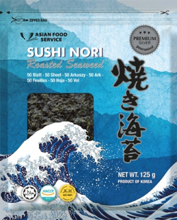 Japonska kuchyňa - NORI SILVER PREMIUM 50 ARK KK ALGAE SUSHI SAM